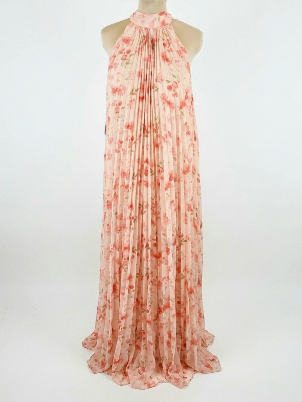 Sz 8 AW Louise Dress Peach Blossom Breeze